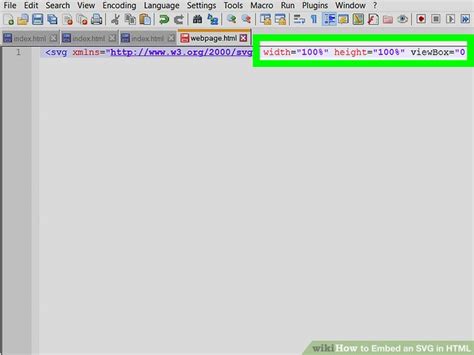 How To Embed An Svg In Html 12 Steps With Pictures Wikihow