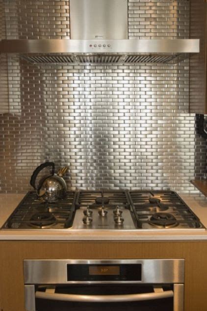 Luxe mixed silver tiles and deco. silver backsplash. | Home goodies & ideas | Pinterest