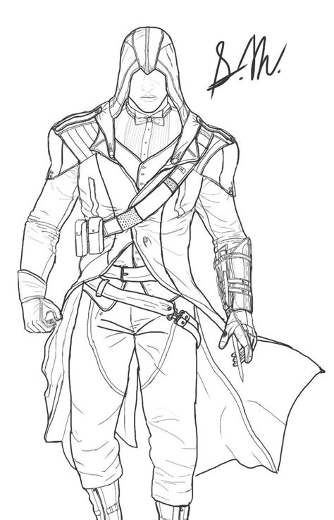 Assassin S Creed Unity Modern Arno Rough Sketch By Saxxycholo On
