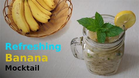 🍌️ New Flavor Of Banana Mocktail Absolutely Refreshing केला से