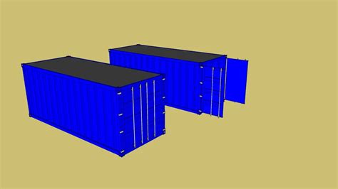Shipping Container 3d Warehouse