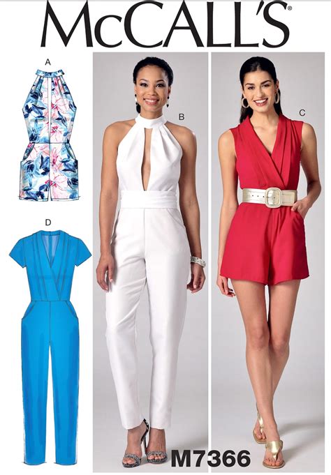 Sewing Pattern Women's Jumpsuit Pattern Misses Romper | Etsy | Womens