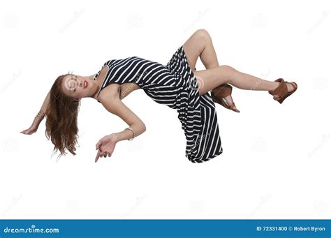 Beautiful Floating Woman Stock Photo Image Of Slip Suicide