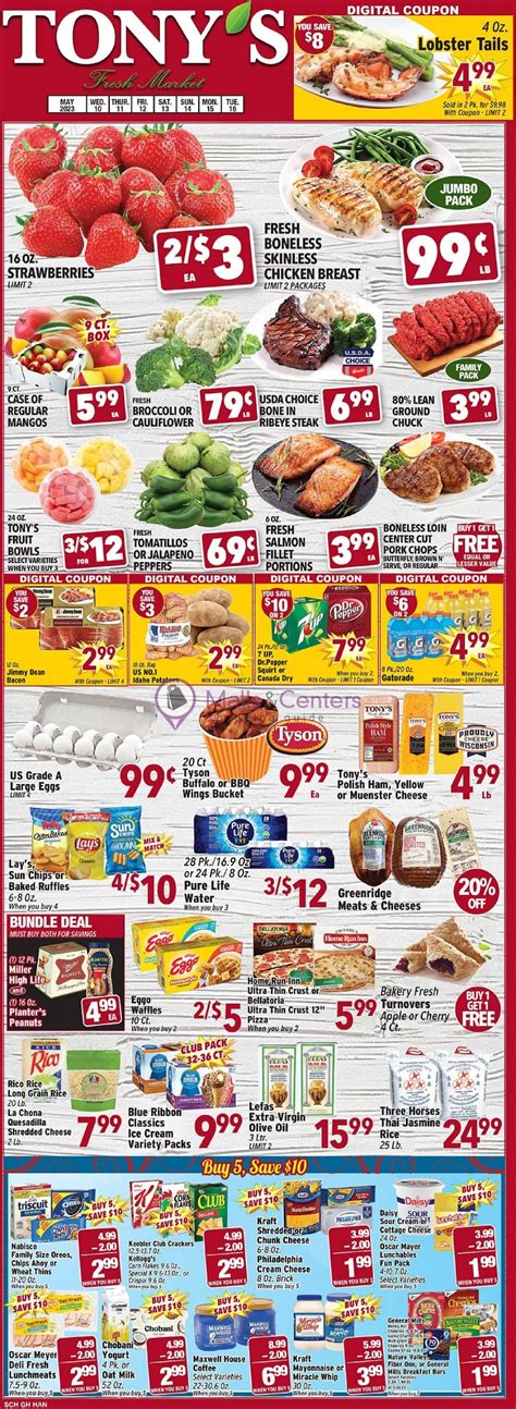 Tonys Fresh Market Weekly Ad Valid From 05102023 To 05162023