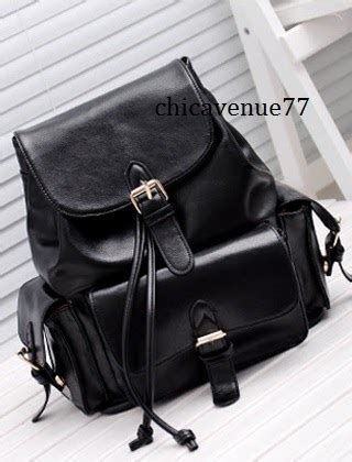 GRAFEA Inspired Pastel Leather Backpack ~ CHIC AVENUE