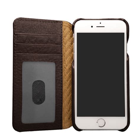 Iphone 66s Leather Wallet Case Handcrafted In Natural Leather Vaja