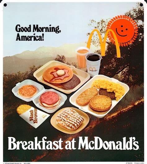 The mcdonald's breakfast menu includes all your favorite breakfast items! "Good Morning, America!" McDonalds Circa 1978 | Retro ...