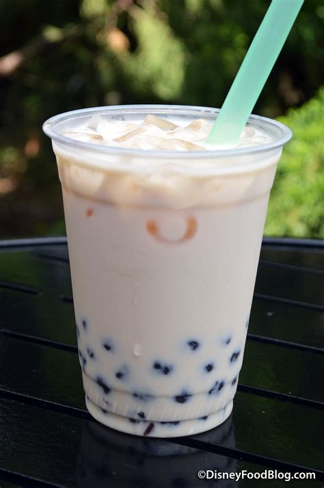 Review Bubble Milk Tea At Epcots Joy Of Tea The Disney Food Blog