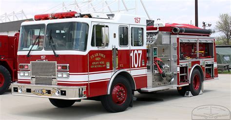 Us Air Force 440th Aw Kme Fire Truck Seen At An Open Hou Flickr