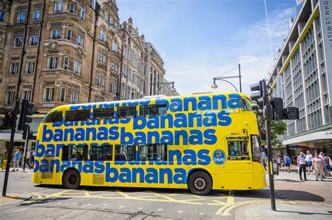 Chiquitas Bold Banana Bus Branding Rolls On For Sixth Year
