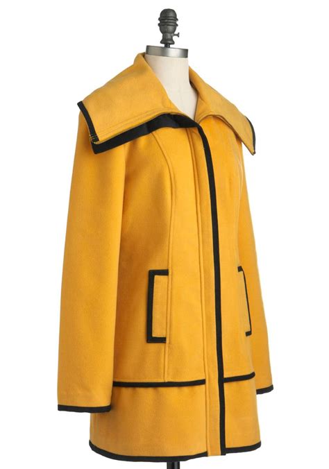 taxi me with you coat mod retro vintage coats modcloth trench coats women coats for women