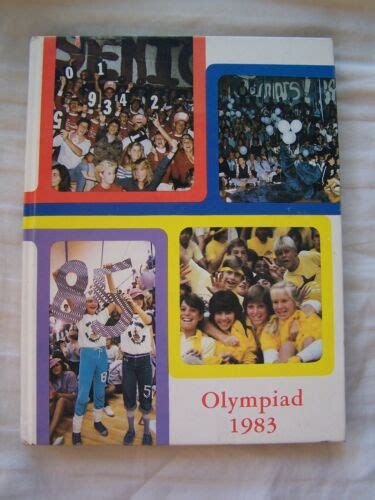 1983 South High School Yearbook Torrance California Olympiad Ebay