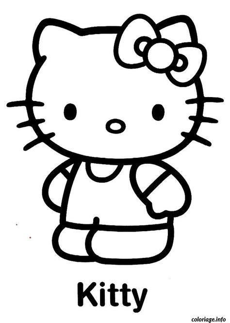 Coloriage Dessin Hello Kitty 75 Dessin Hello Kitty à imprimer