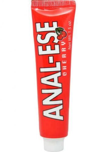 Anal Ese Lube Ease Eze Eaze Cherry Flavored Numbing Lubricant Oz