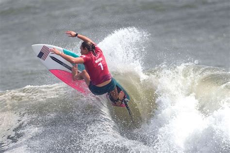 Americans Make Their Mark In Olympic Surfing Abc News