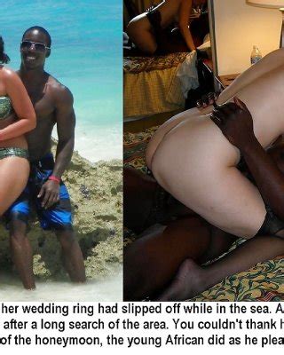 Interracial Cuckold Honeymoon Wife Beach Caps Porn Pictures XXX Photos