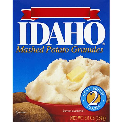 Idaho Mashed Potato Granules 2 Ea Papas Y Batatas Selectos