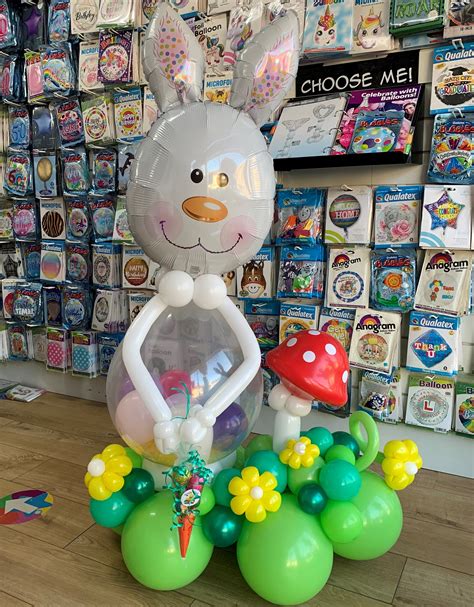 Click And Collect Online Shop Order Your Stuffed Easter Bunny Balloon Decorations