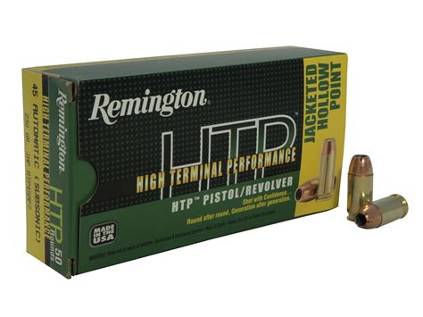 Remington High Terminal Performance Htp 45 Acp Ammo 230 Grain