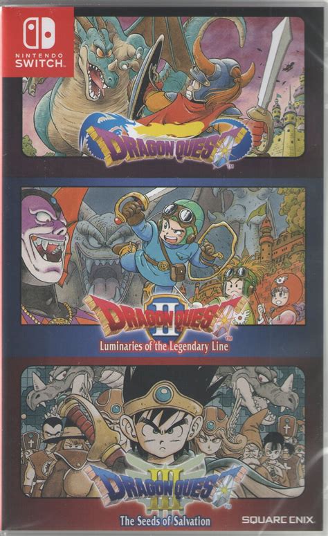 Dragon Quest 123 Collection Asian Version Nintendo Switch