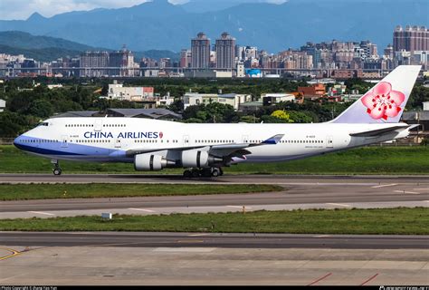 B 18215 China Airlines Boeing 747 409 Photo By Jhang Yao Yun Id