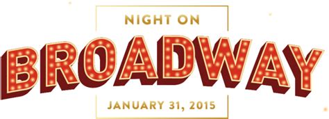 Download Night On Broadway Broadway Theatre Png Image With No