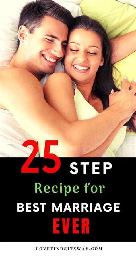 Recipe For A Better Marriage 25 Steps To Get Your Way Back Good Marriage Love You Husband