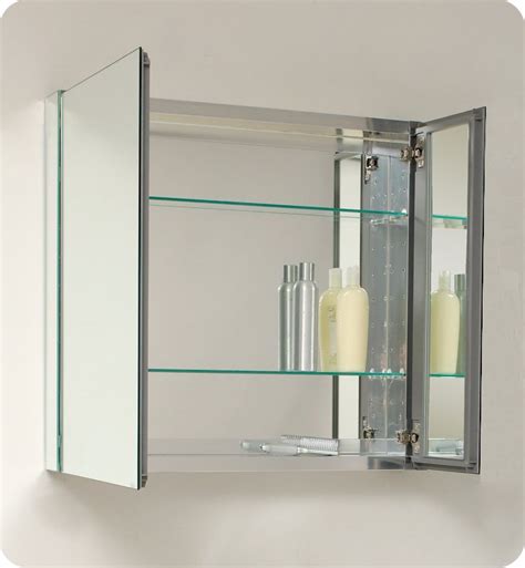 Present day and durable glass shelves. Bathroom Medicine Cabinets with Lights - Home Furniture Design