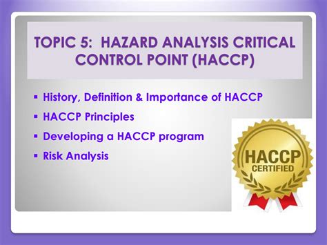 Hazard Analysis Critical Control Point Haccp By Puan Iman Issuu