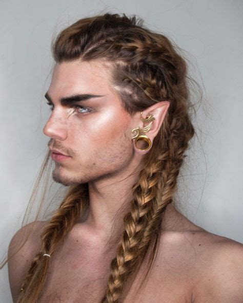 52 Pretty Elf Boy With Braids Ideen In 2021 Frisuren Lange Haare