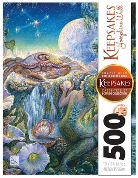 Schmidt puzzle, 1000 teile, josephine wall, reise zu den sternen, wunderschönes puzzle von josephine wall in metallbox. 500 PC Puzzle - JOSEPHINE WALL - CANCER | Walmart.ca