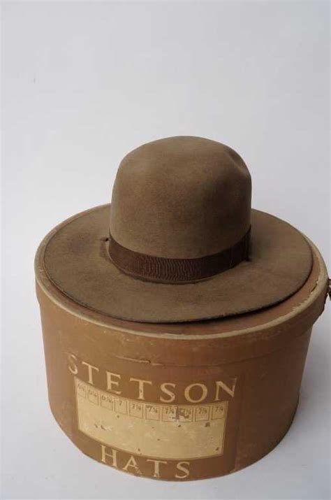 Early Stetson Hat Original Box