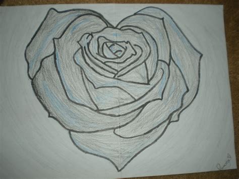 Coloring pages of roses and hearts coloring home. Free Roses And Heart Drawing, Download Free Roses And ...