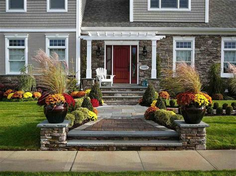 Entrance Landscape Design Ideas Curb Appeal Front Door Landscaping