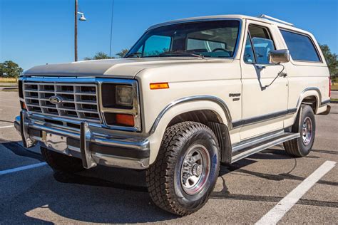 1986 Ford Bronco Xlt 4x4 For Sale On Bat Auctions Sold For 11600 On
