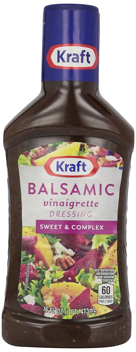 With the delicious taste of kraft's lime cilantro vinaigrette salad dressing you can create an jug, pack of 4. Kraft Dressing, Balsamic Vinaigrette, 16 oz ** To view ...