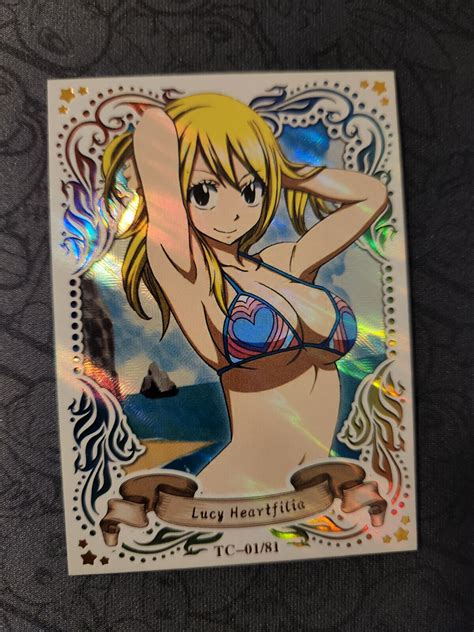 Goddess Story Girl Party Top Card Doujin Lucy Heartfilia Fairy Tail Ebay