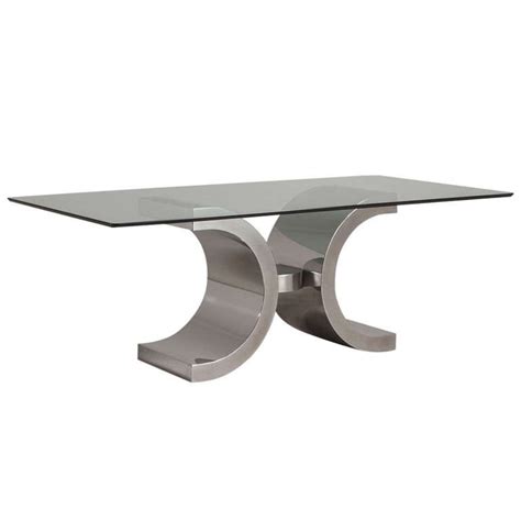 The 1980s were an incredible time for teen movies. A Steel Based Table Base by Brueton 1980s | Steel table ...