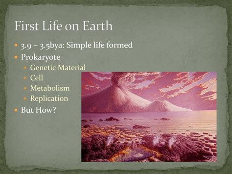 Ppt History Of Life On Earth Powerpoint Presentation Free Download