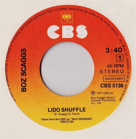 Boz Scaggs Lido Shuffle Records Vinyl And Cds Hard To Find And Out