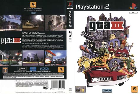 Grand Theft Auto Iii Ps2 Cover