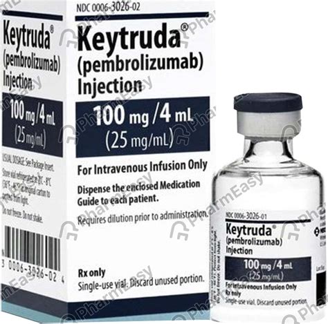 Buy Keytruda Mg Ml Injection Online At Flat Off Pharmeasy