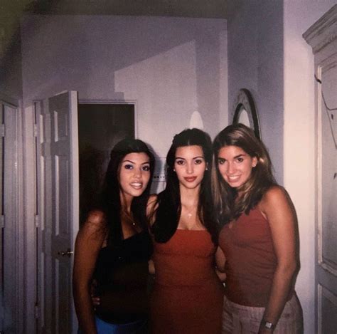 Kardashian Fans Claim Kourtney And Kim Look Completely Different In Rarely Seen Photo Before