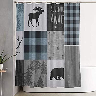 Shop for moose bathroom decor online at target. Amazon.com: Carwayii Retro Rustic Lodge Bear Moose Deer ...
