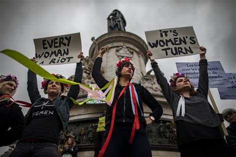 ‘day Without A Woman Protest Tests A Movements Staying Power The