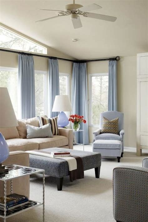 100 Curtain Decor Ideas 80 Living Room Colors Blue Rooms Living