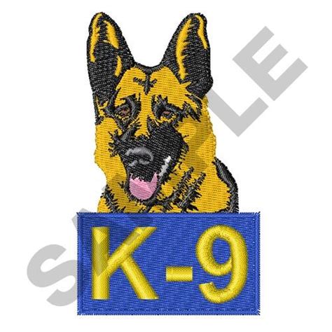 K9 Police Dog Embroidery Designs Machine Embroidery Designs At