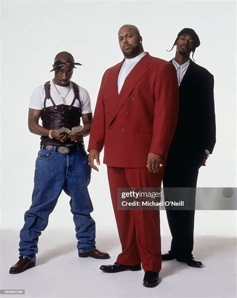 Tupac Shakur Suge Knight And Snoop Dogg Cover Foto Jornalística