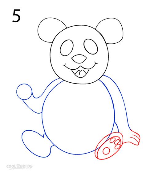 How To Draw A Panda Bear Step By Step Bmp A