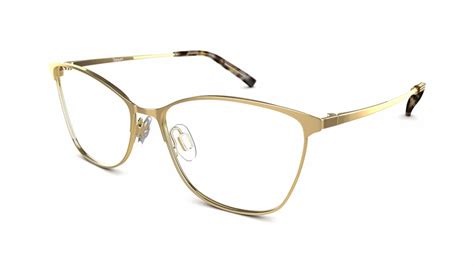 Specsavers Womens Glasses J Titanium 13 Gold Frame 349 Specsavers